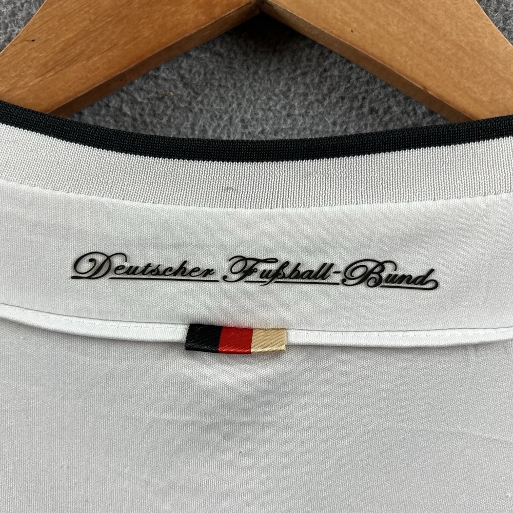 adidas Team Germany Jersey Mens Medium 2012/2013 Home Jersey Distressed Soccer - Picture 13 of 16